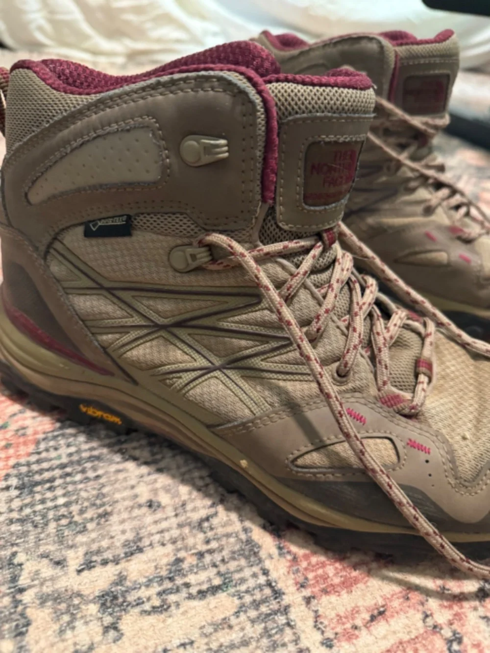 Northface Brown Hiking Boots Size 10